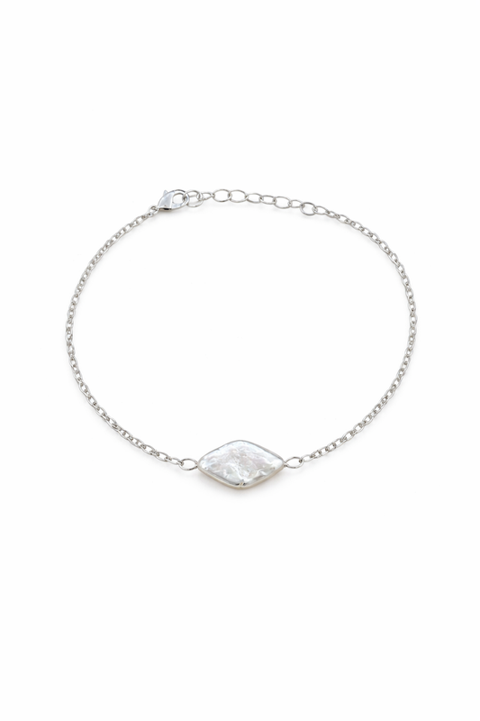 Diamond pearl Bracelet
