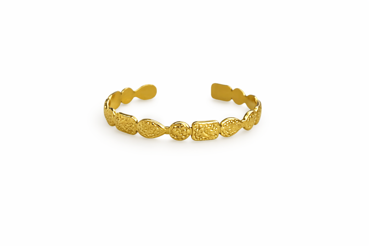 Gold Shaped cuff