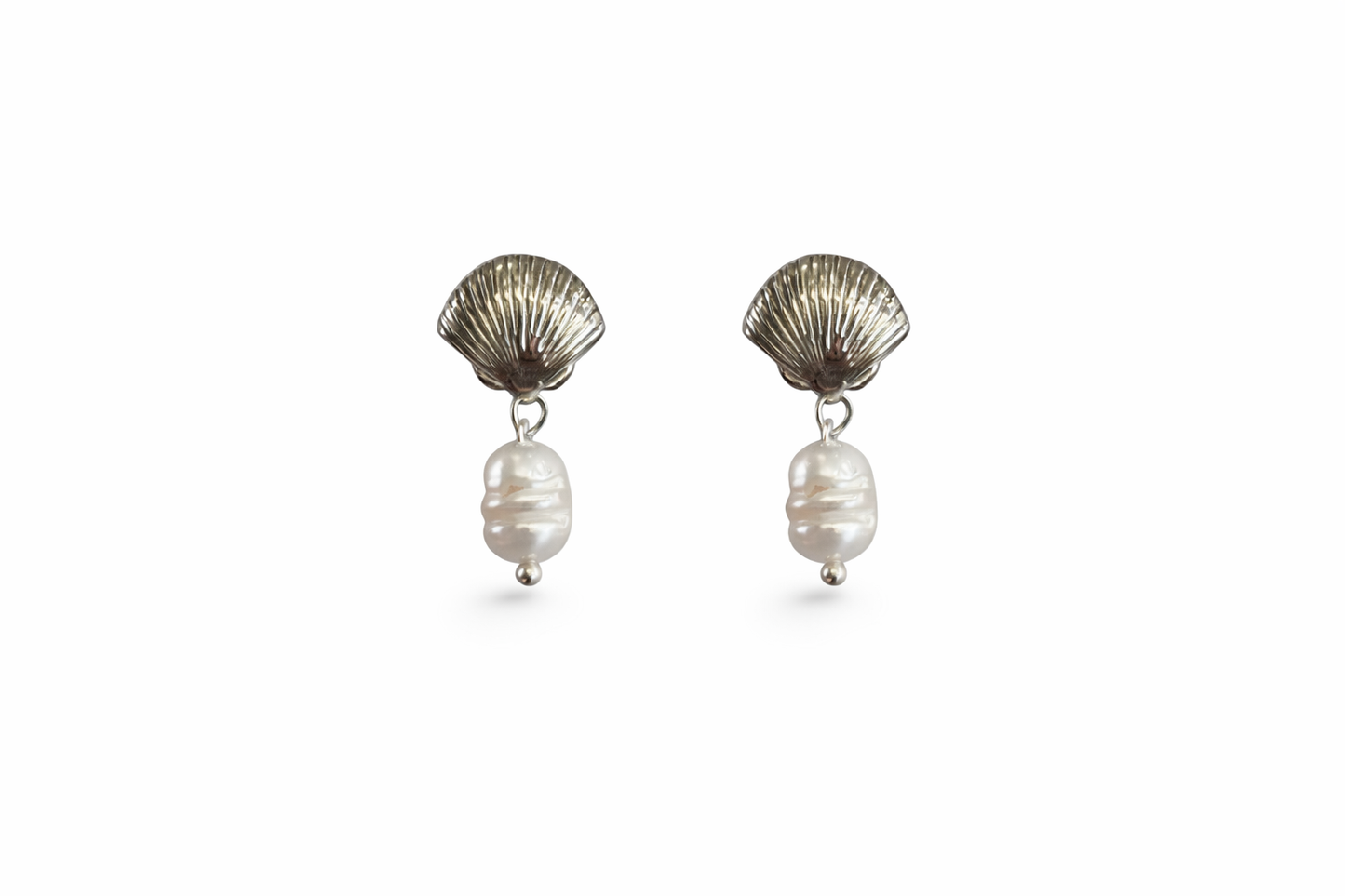 Sea shell studs
