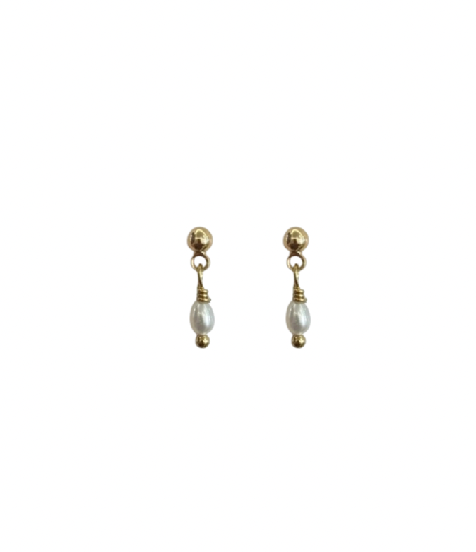 Petite pearl drops