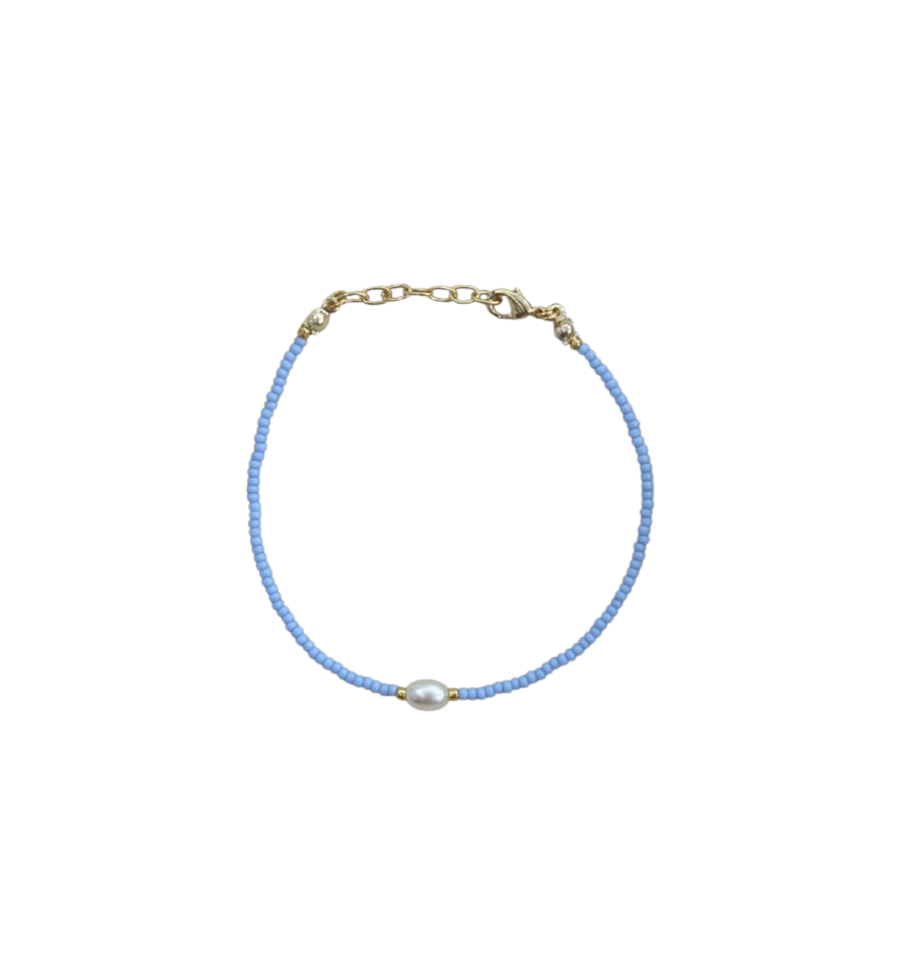 Beaded Pearl Bracelet