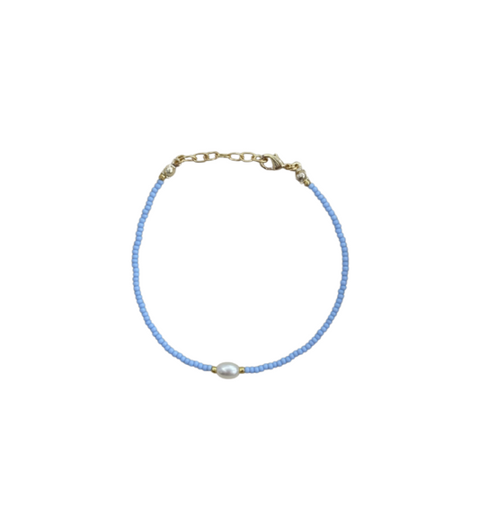 Beaded Pearl Bracelet