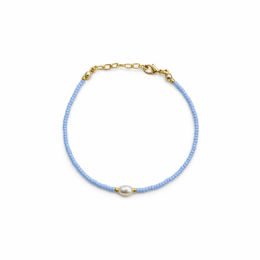 Beaded Pearl Bracelet