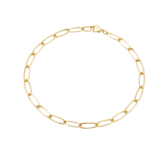 Gold Oval Cable