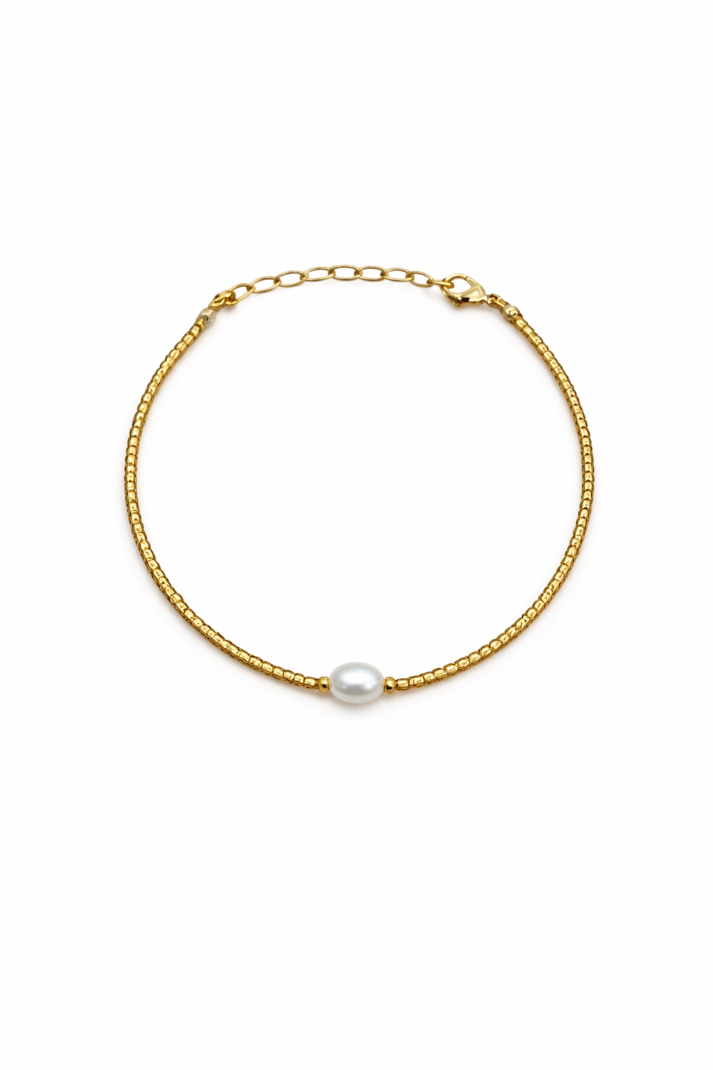 Gold seed bead Bracelet