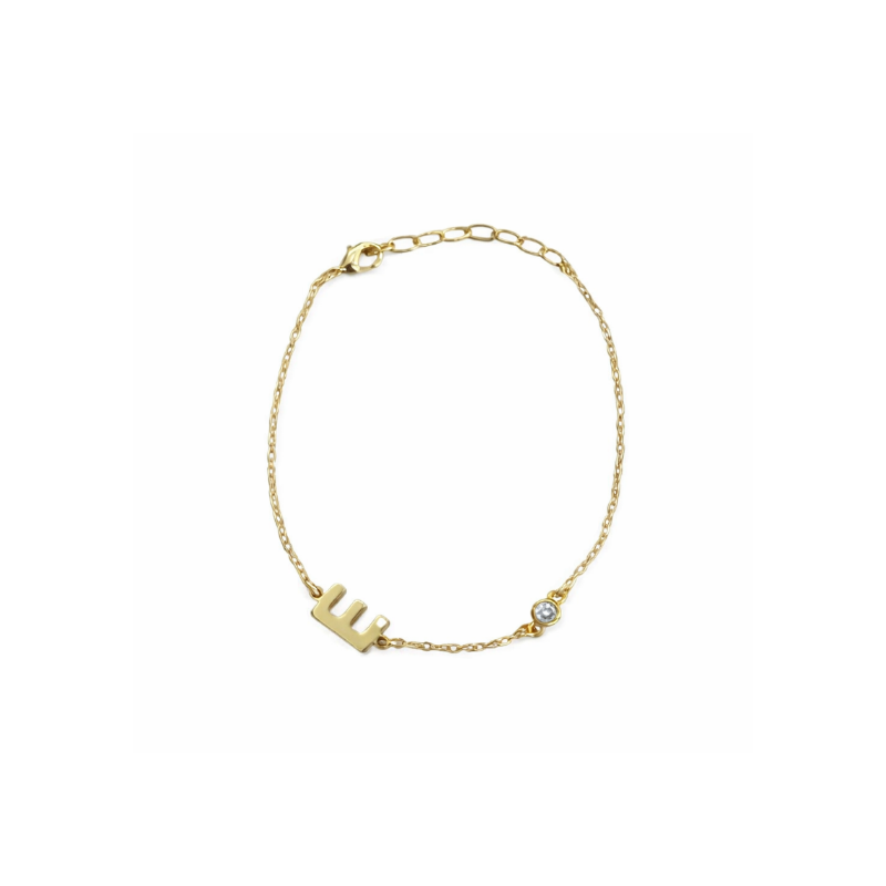 Letter sparkle bracelet