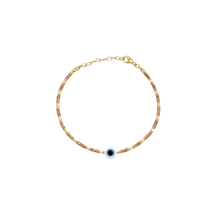 Purple Evil Eye Bracelet