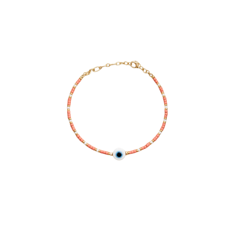 Purple Evil Eye Bracelet