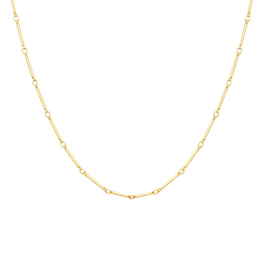 Charm Necklace Bar Chain