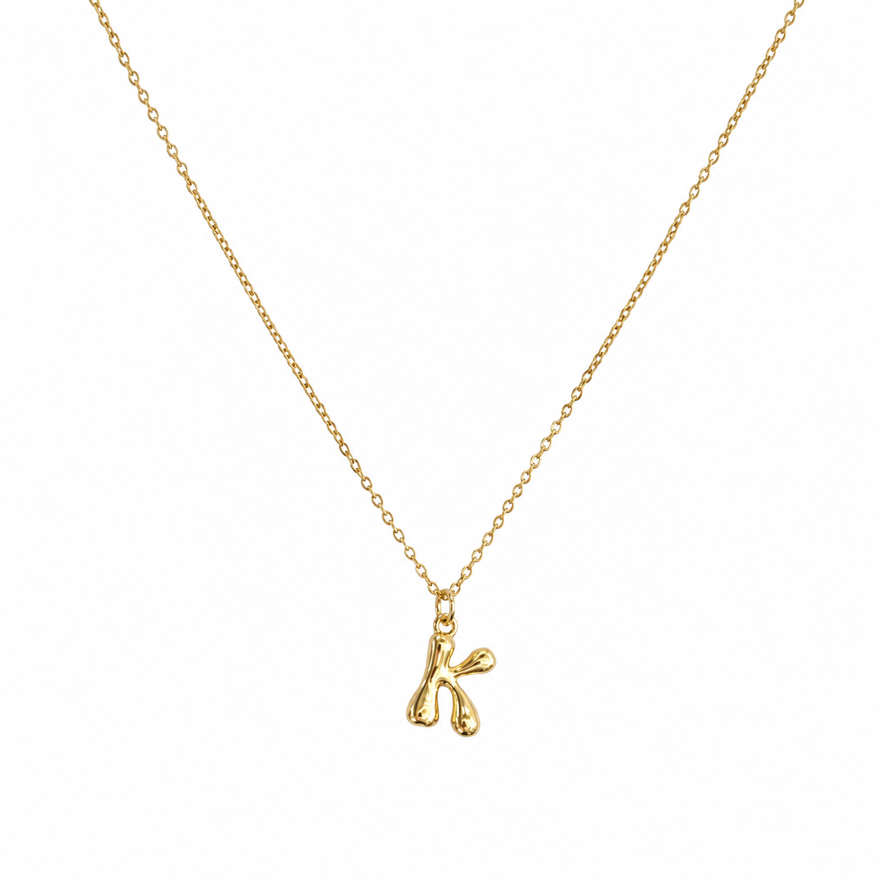 Letter Bubble Necklace