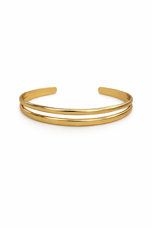Gold Double cuff