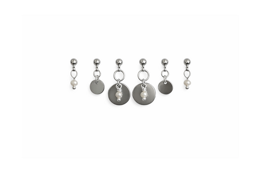 Silver Circle droplet stack
