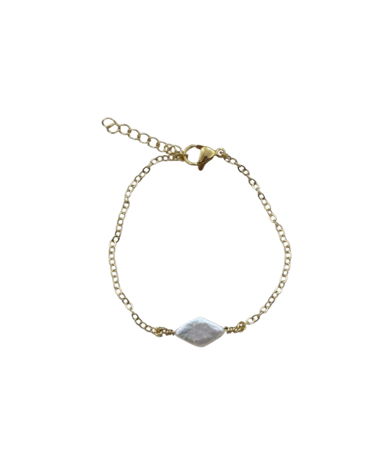Diamond pearl Bracelet