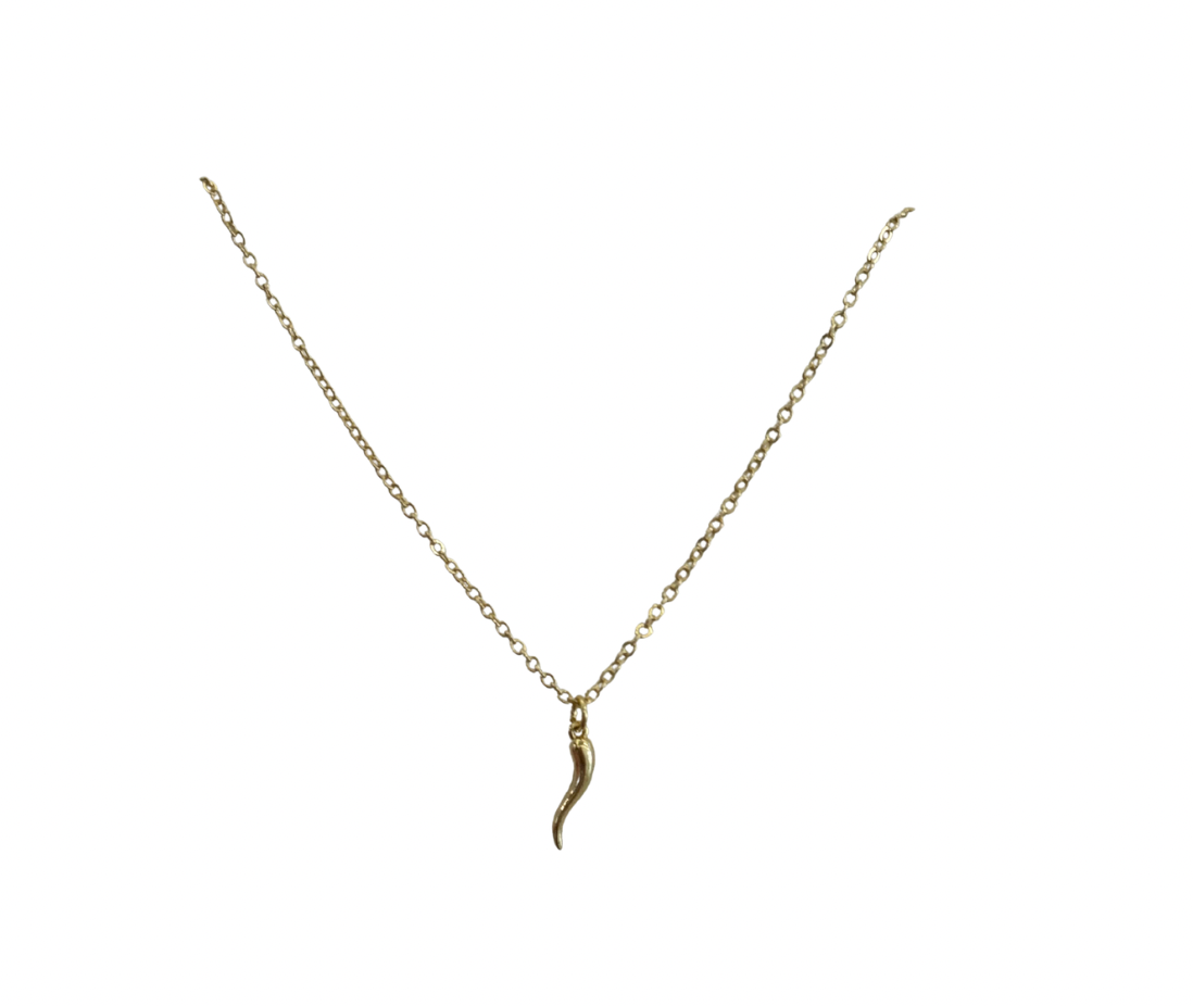 Gold chilli chain