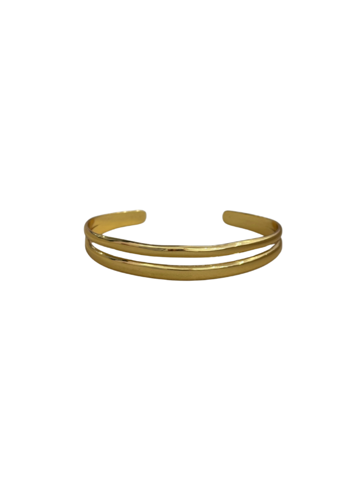 Gold Double cuff