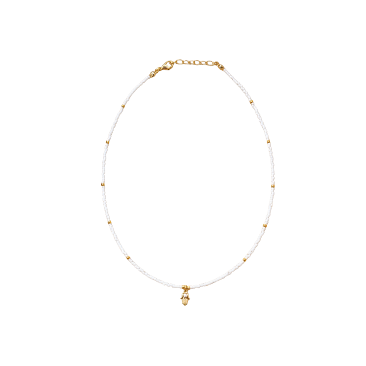Hand beaded necklace