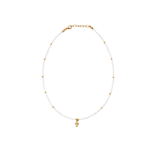 Hand beaded necklace