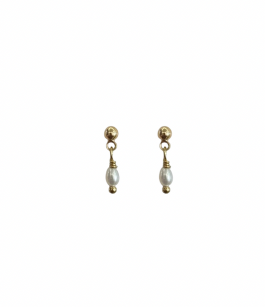 Petite pearl drops