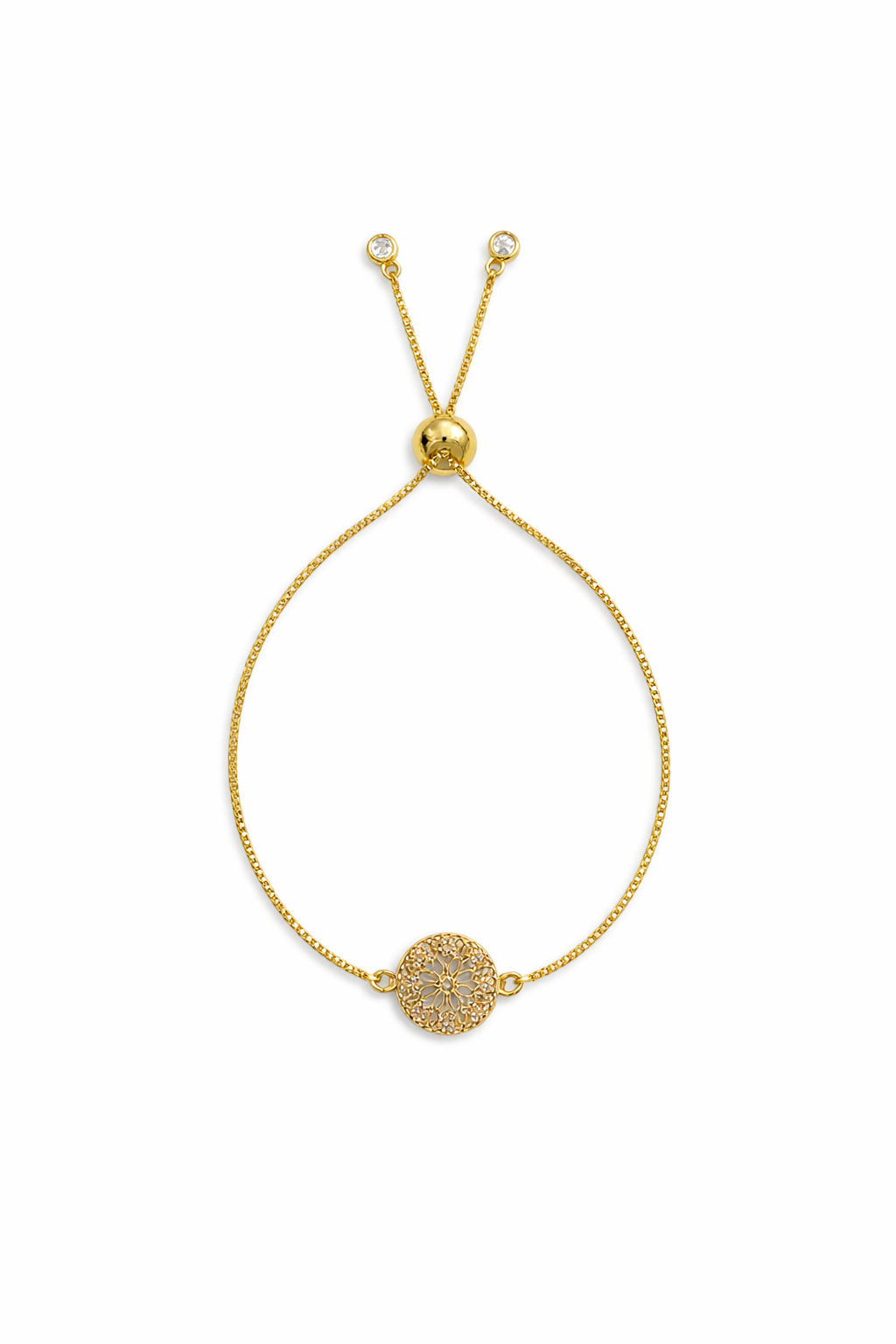 Flower pull bracelet