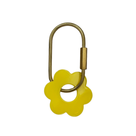 Yellow Flower Keyring