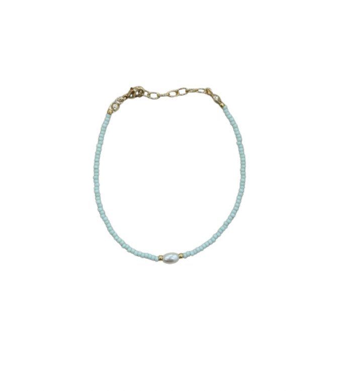 Beaded Pearl Bracelet