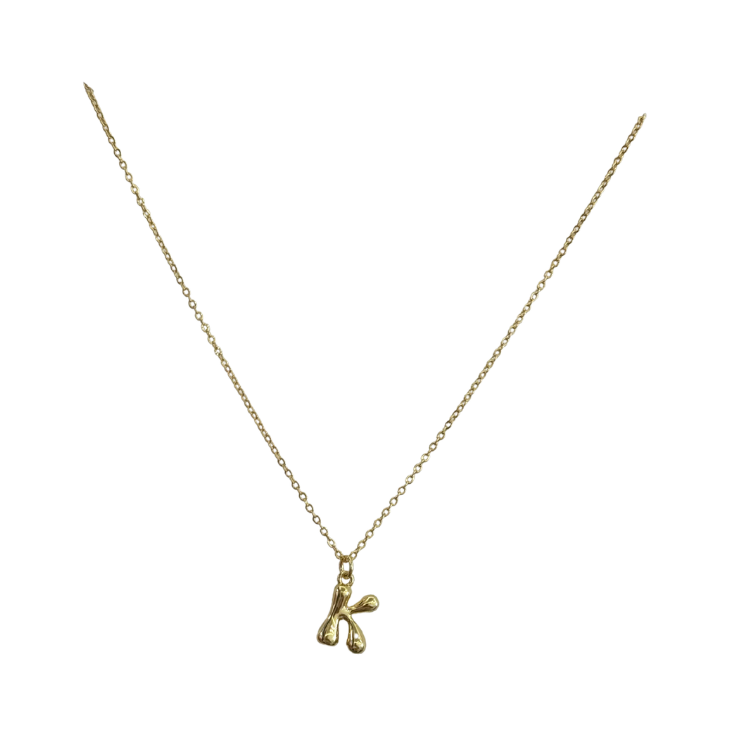 Letter Bubble Necklace
