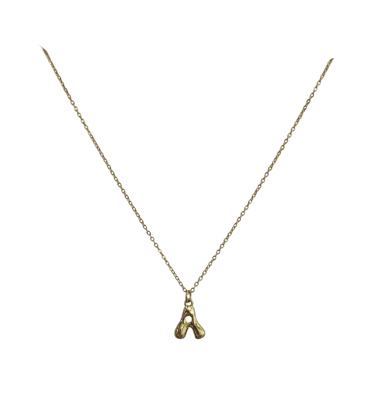 Letter Bubble Necklace