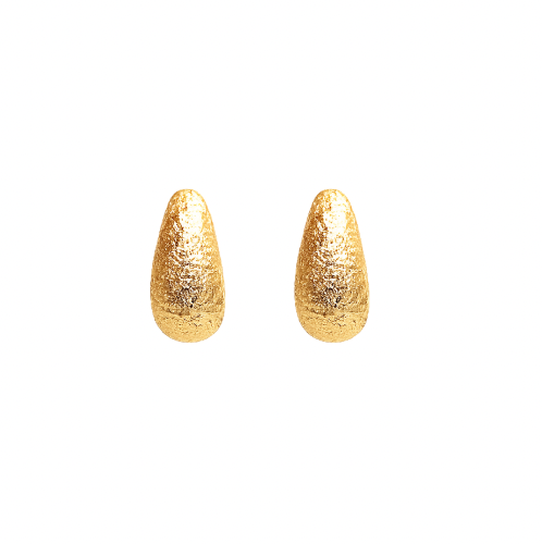 Gold Teardrop Earrings