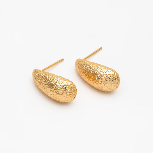 Gold Teardrop Earrings