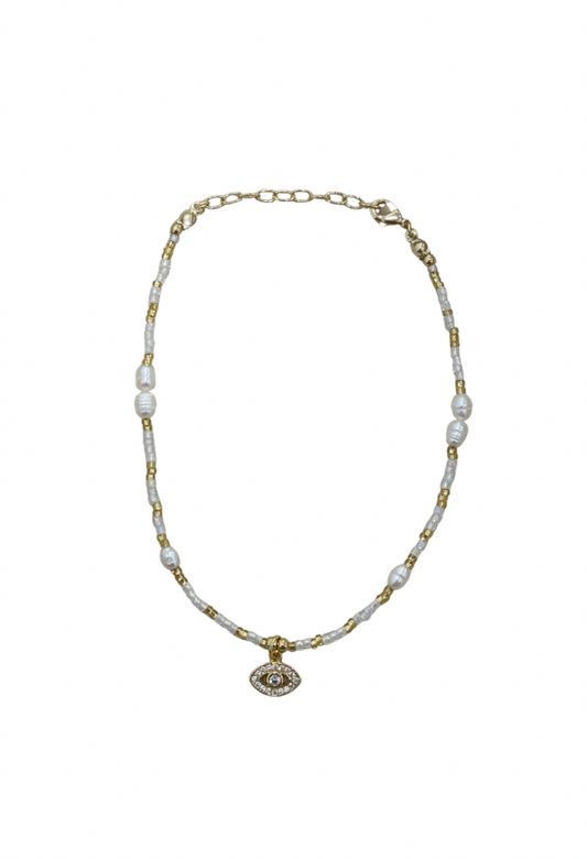 Sparkle Evil Eye Anklet
