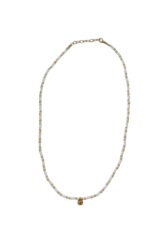 Sea shell beaded necklace