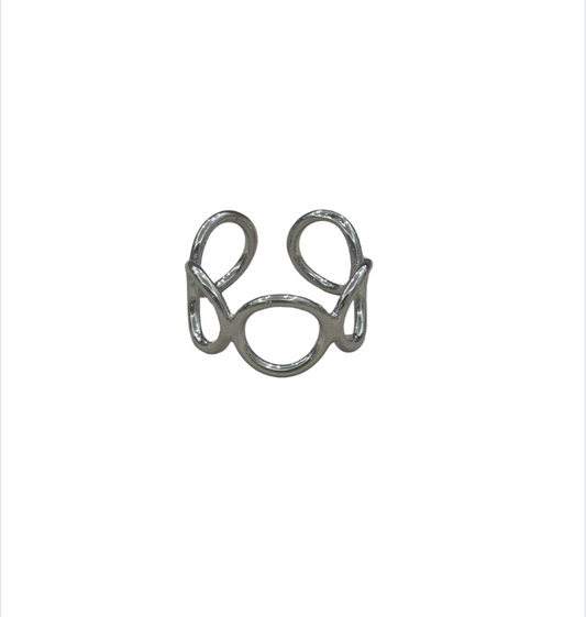 Silver Chain ring